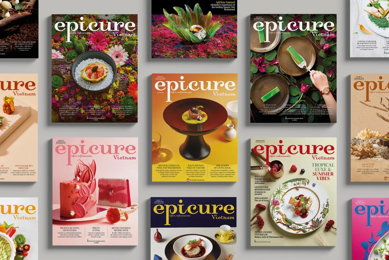 Epicure Vietnam Magazine Covers